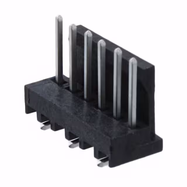 3-647166-6 TE Connectivity AMP Connectors  Headers Male Pins